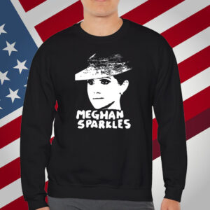 Artist Taxi Driver Wearing Meghan Sparkles T-Shirt