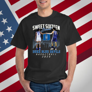 Ashlon Jackson Tyrese Proctor Sweet Sixteen Bound Duke Basketball 2025 T-Shirt