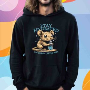 Atwwd Stay Hydrated Thirsty Rats Shirt