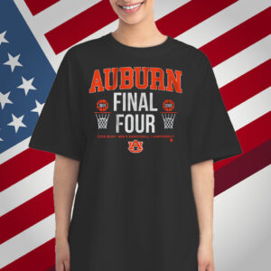 Auburn Basketball All-Time Final Fours T-Shirt