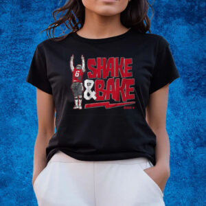 BAKER MAYFIELD SHAKE AND BAKE TAMPA T-SHIRTS