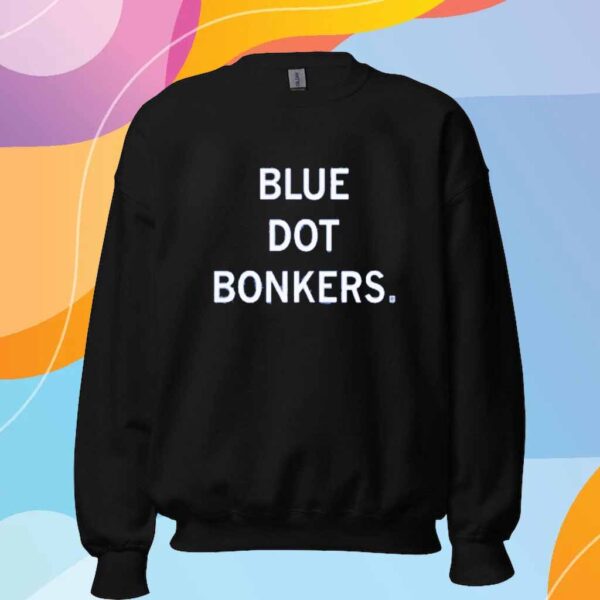 BLUE DOT BONKERS SHIRT