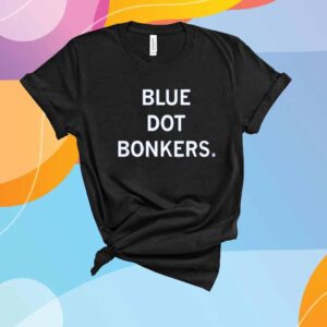 BLUE DOT BONKERS SHIRT