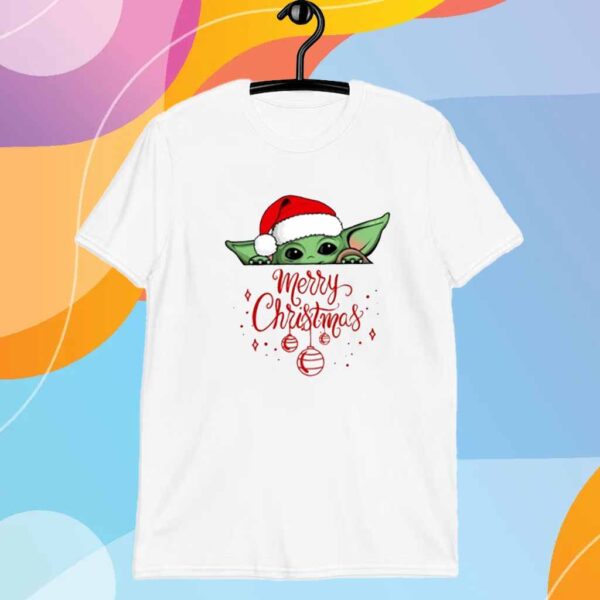 Baby Yoda Merry Christmas Shirt