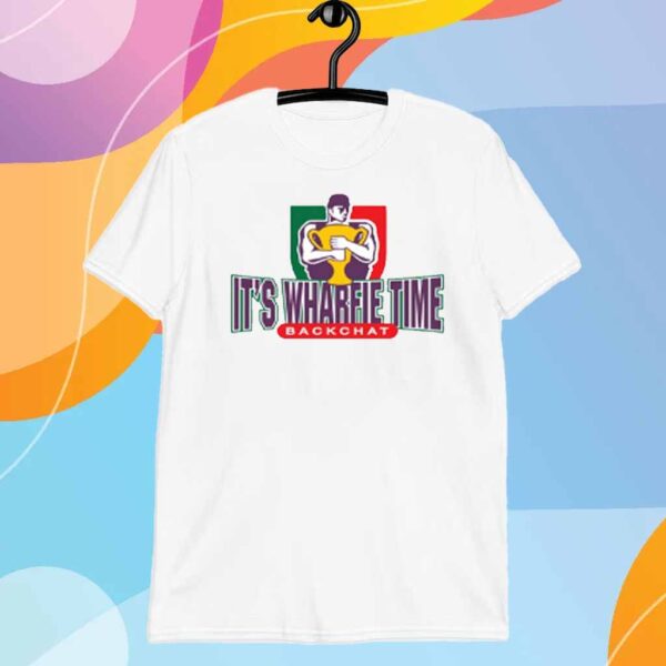 Backchatstudios Store Wharfie Time 2.0 T-Shirt