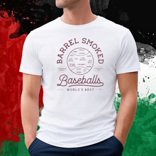 Barrel Smoked Baseballs T-Shirt