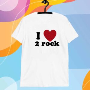 Beach Bunny I Love 2 Rock Shirt