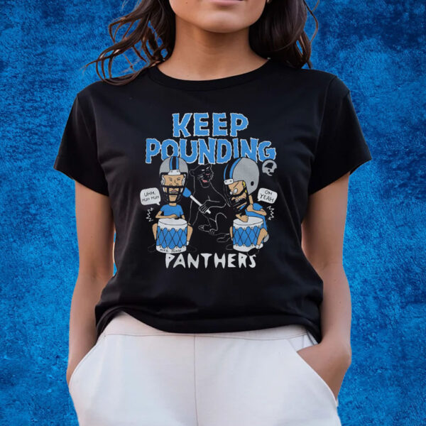 Beavis And Butt-Head X Carolina Panthers Keep Pounding T-Shirts