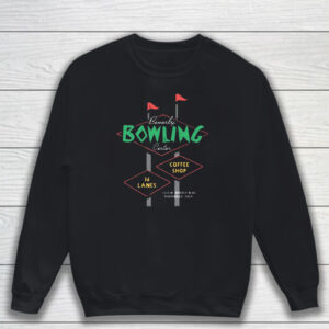 Beverly Bowling Center Coffee Shop 36 Lanes T-Shirt Sweatshirt