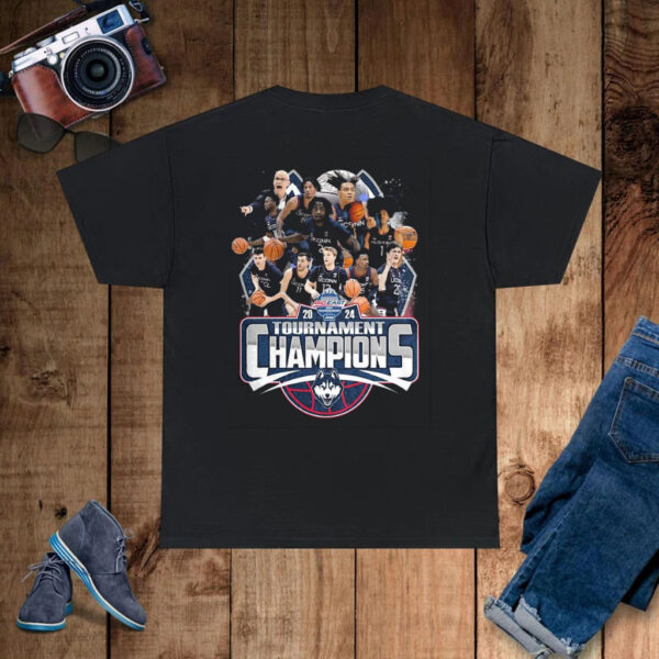 Big East 2024 Tournament Champions Uconn Huskies T-Shirt