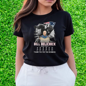 Bill Belichick Patriots 2000-2023 6 Super Bowl Champion Thank You For The Memories T Shirts