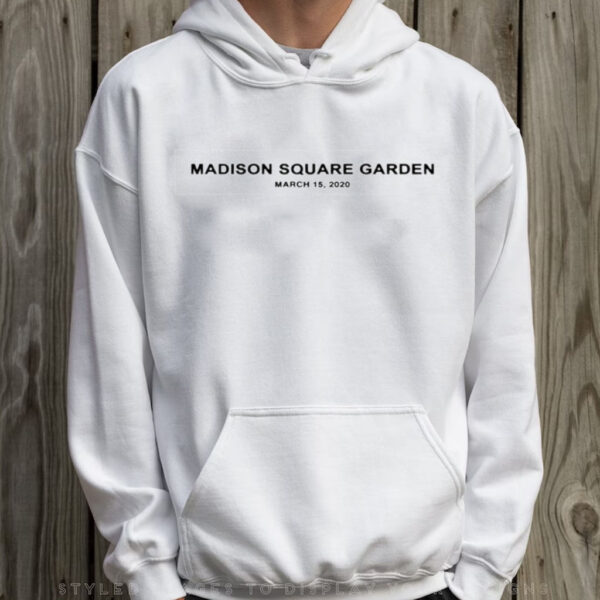 Billie Madison Square Garden March 15, 2020 T-Shirt Hoodie