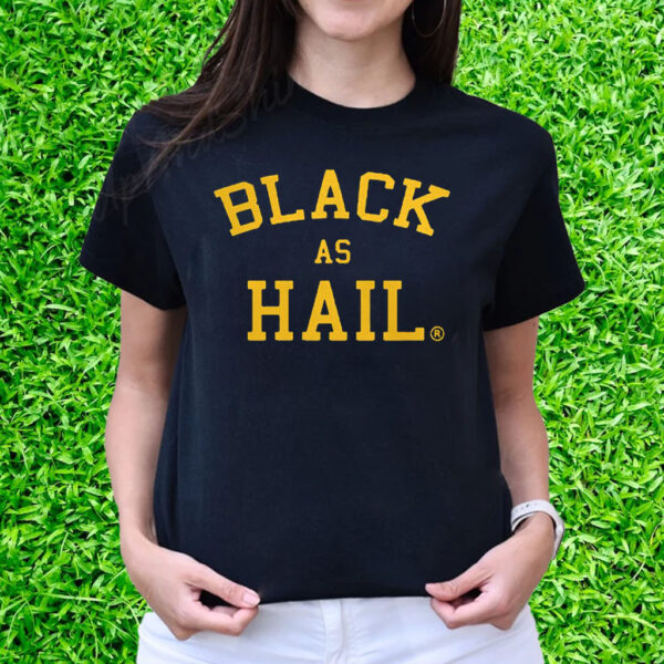 Black As Hail Michigan T Shirts