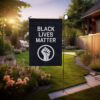 Black Lives Matter Garden Flag