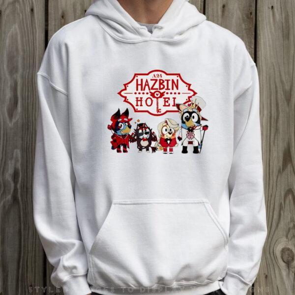 Bluey X Hazbin Hotel T-Shirt Hoodie