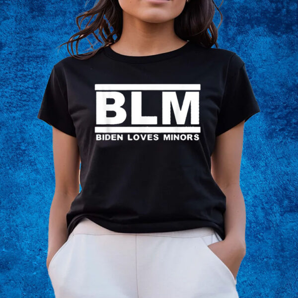 Bo Loudon BLM Biden Loves Minors T-Shirts