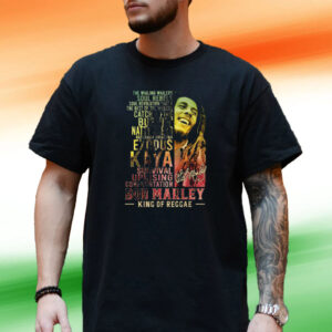 Bob Marley King Of Reggae Tee Shirt