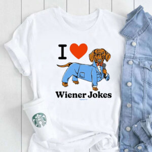 Bosssdog I Love Dog Wiener Jokes Shirt