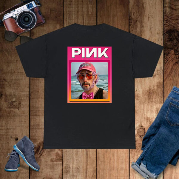 Bradley Sokolowski Pink Crypto Meme Token Shirt