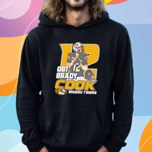 Brady Cook Qb1 Mizzou Tigers Football T-Shirt