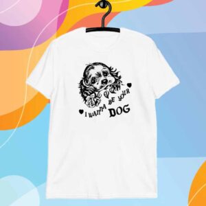 Bread & Water Print I Wanna Be Your Dog Shirt