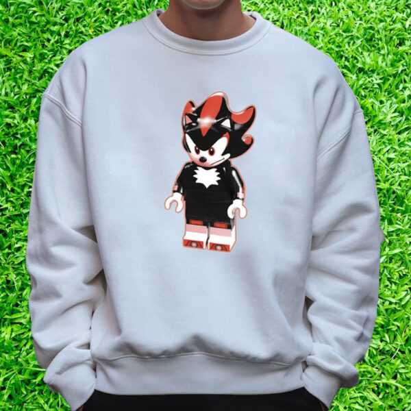 Bricked Up Shadow The Hedgehog T-Shirt Sweatshirt