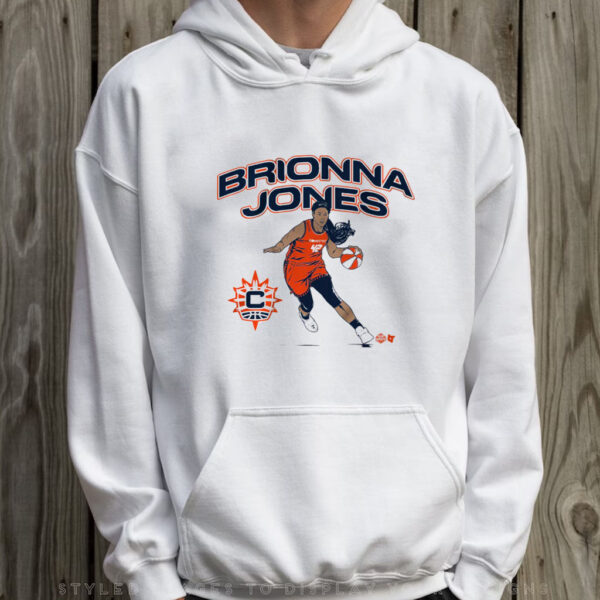 Brionna Jones Action Pose Shirt Hoodie, Connecticut