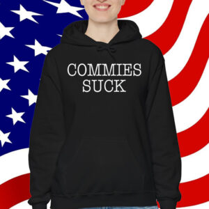 Bruce Ballou Wearing Commies Suck T-Shirt