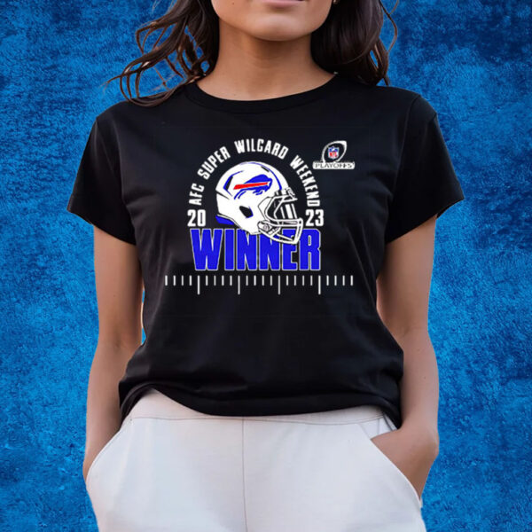 Buffalo Bills 2023 Afc Super Wild Card Weekend T-Shirts