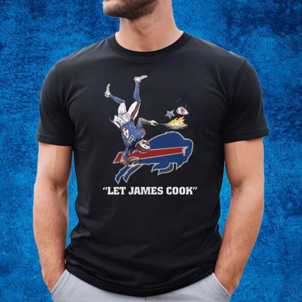 Buffalo Bills Let James Cook T-Shirt