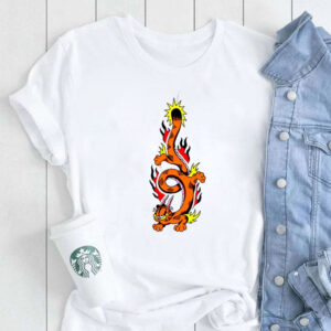 Buggy Goods Garfield Dragon T-Shirt