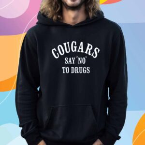 Byu Wearing Cougars Say No To Drugs T-Shirt