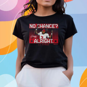 C J Stroud No Chance Alright T Shirts