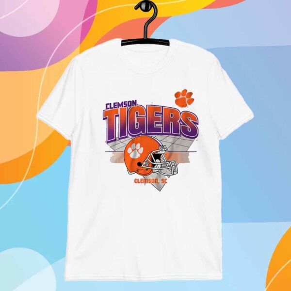 CLEMSON FOOTBALL HELMET GRID SHIRT