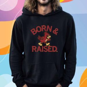 CYCLONES BORN & RAISED VINTAGE HEAVYWEIGHT SHIRT