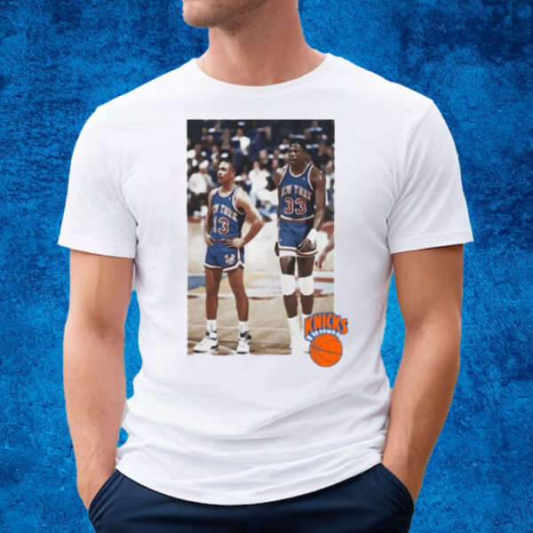 Camiseta Mitchell And Ness Ny Knicks Player Photo T-Shirt