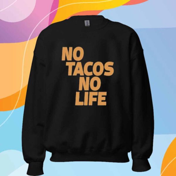 Canelo Alvarez Wearing No Tacos No Life Shirt