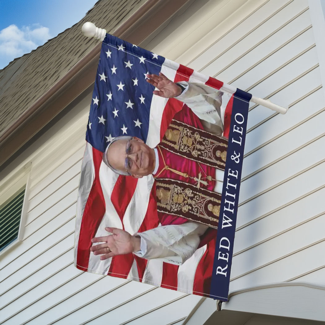 Catholic Patriotic Flag, Vatican Americana Decor