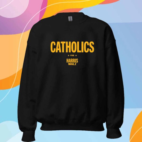 Catholics For Harris Walz Shirt