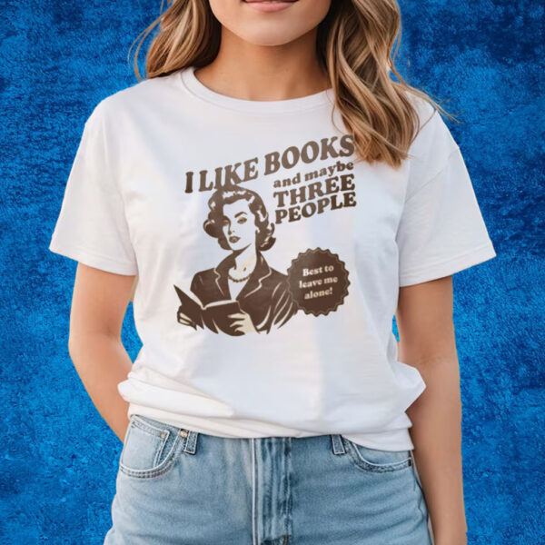 Cauldron Stressed I Like Books And Maybe Three People T-Shirts