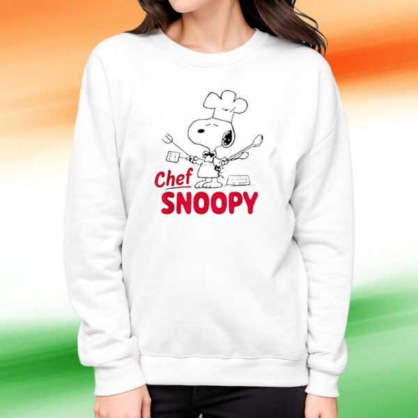 Chef Snoopy Peanuts T-Shirt Sweatshirt