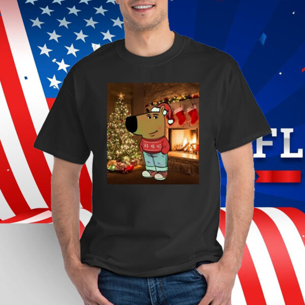 Chill Guy Dog Christmas Shirt