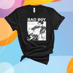 Chloe In Pink Bad Boy T-Shirt