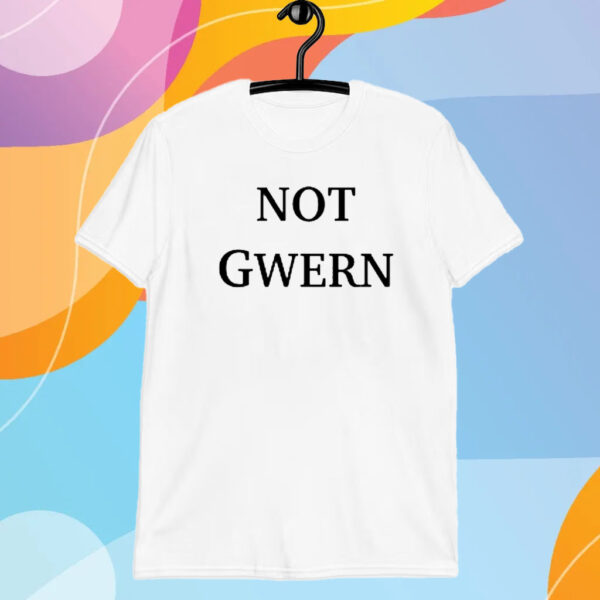 Chris Painter Wearing Not Gwern T-Shirt