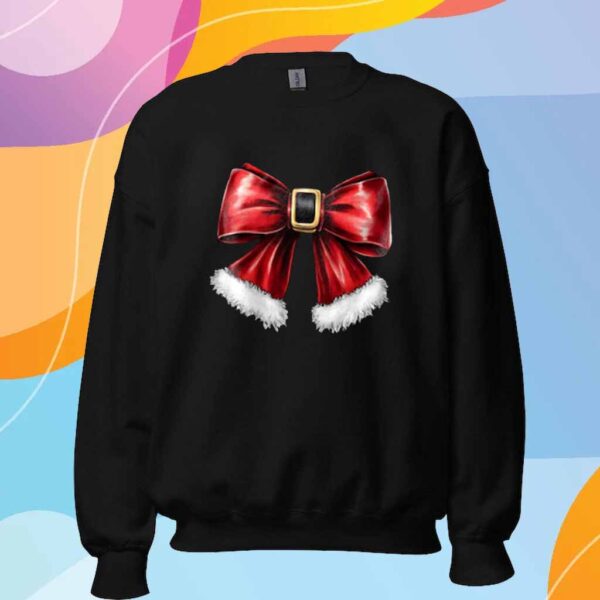 Christmas Coquette Bow T-Shirt