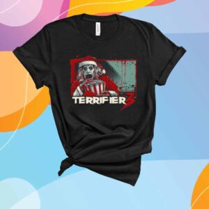 Christmas Umbrella Entertainment Terrifier 3 Shirt