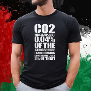 Co2 Makes Up Just 004 Of The Atmosphere T-Shirt