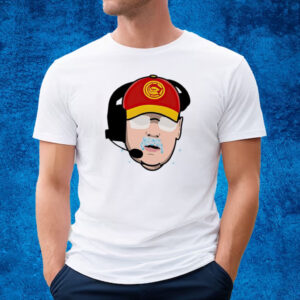 Coach Andy Reid Frozen Mustache T-Shirt