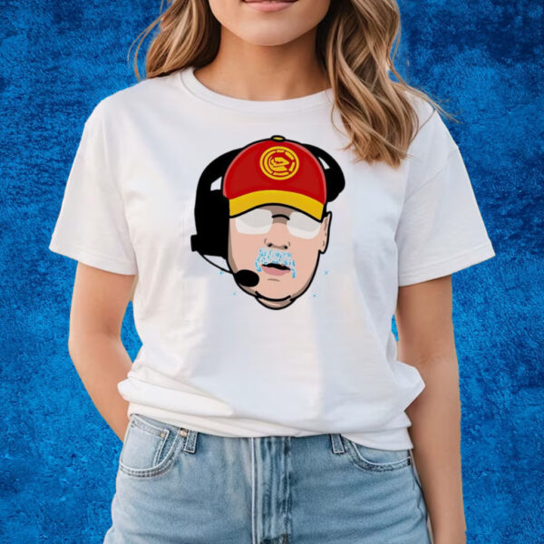 Coach Andy Reid Frozen Mustache T-Shirts