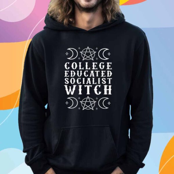 College Educated Socialist Witch Shirt